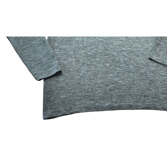 Lululemon Men’s L 1/2 Zip Long Sleeve Pullover Navy Blue Training Running Shirt - Picture 6 of 11